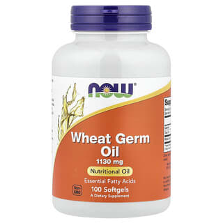 NOW Foods, 맥아 오일, 1,130mg, 소프트젤 100정
