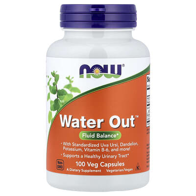 NOW Foods, Water Out™, 100 Vegetarian Capsules