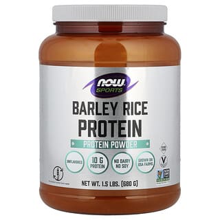 NOW Foods, Sports, протеїновий порошок із чистого рису, без смакових добавок, 680 г (1,5 фунта)
