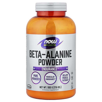 NOW Foods, Sports Series, Beta-Alanine, 17.6 oz (500 g)