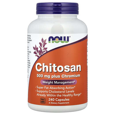 NOW Foods, Chitosan, 240 Vegetarian Capsules