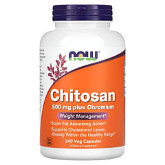 NOW Foods, Chitosan, 500 mg, 240 Veg Capsules