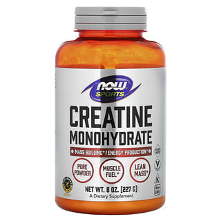 NOW Foods, Sports, Créatine monohydrate, 227 g