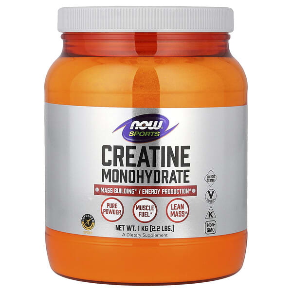 NOW Foods, Sports, Creatine Monohydrate, 2.2 lbs (1 kg)