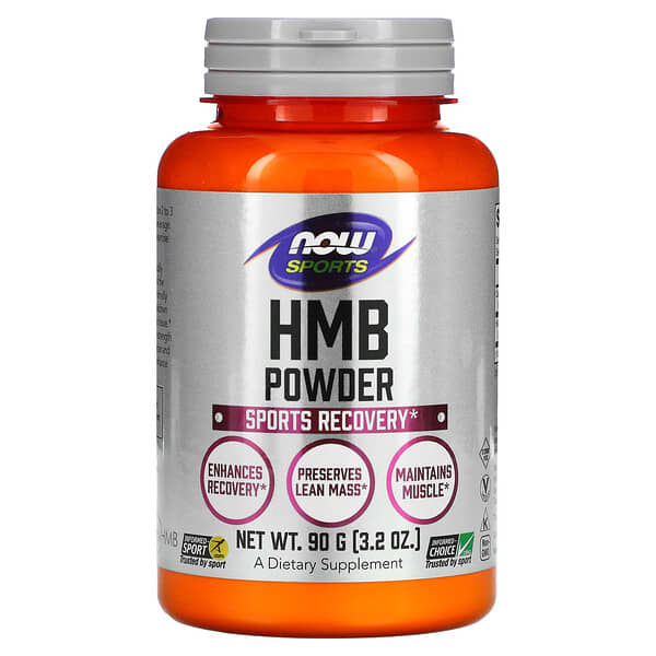 Now Foods, スポーツ、HMB パウダー、3.2 oz (90 g)