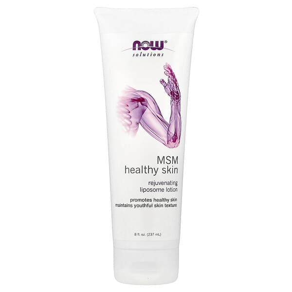 NOW Foods, Solutions, MSM Healthy Skin, Liposome Lotion, 237 ml