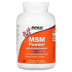 NOW Foods, MSM-Pulver, 454 g (1 lb.)