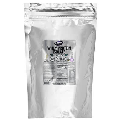 NOWFoods,Sports,изолятсывороточногопротеина,совкусомванили,4,54кг(10фунтов)