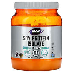 NOW Foods, Sports, Soy Protein Isolate, Pure Unflavored, 1.2 lbs (544 g)