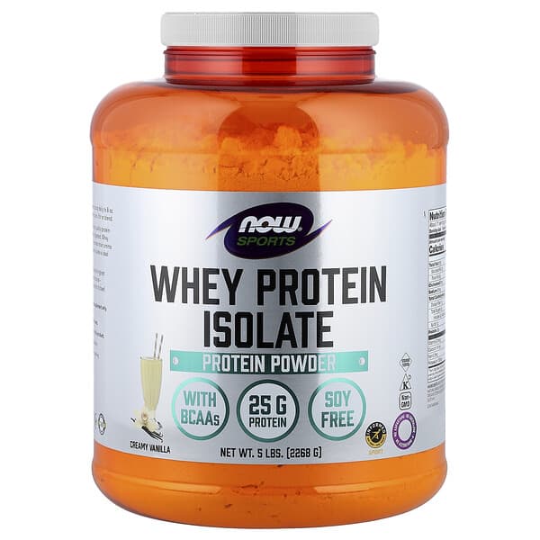 Sports, Whey Protein Isolate, Creamy Vanilla, 5 lbs. (2268 g)
