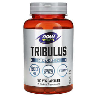 NOW Foods, Tribulus (якірці), 500 мг, 100 рослинних капсул