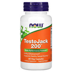 ناو فودز‏, TestoJackعدد 200، 60 كبسولة نباتية