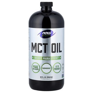 NOW Foods, 스포츠, MCT 오일, 무맛, 14g, 946ml(32fl oz)