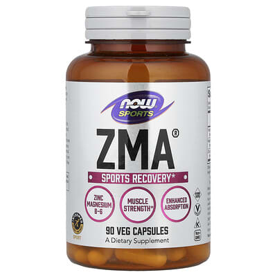 NOW Foods, Sports, ZMA&reg;, 90 Veg Capsules