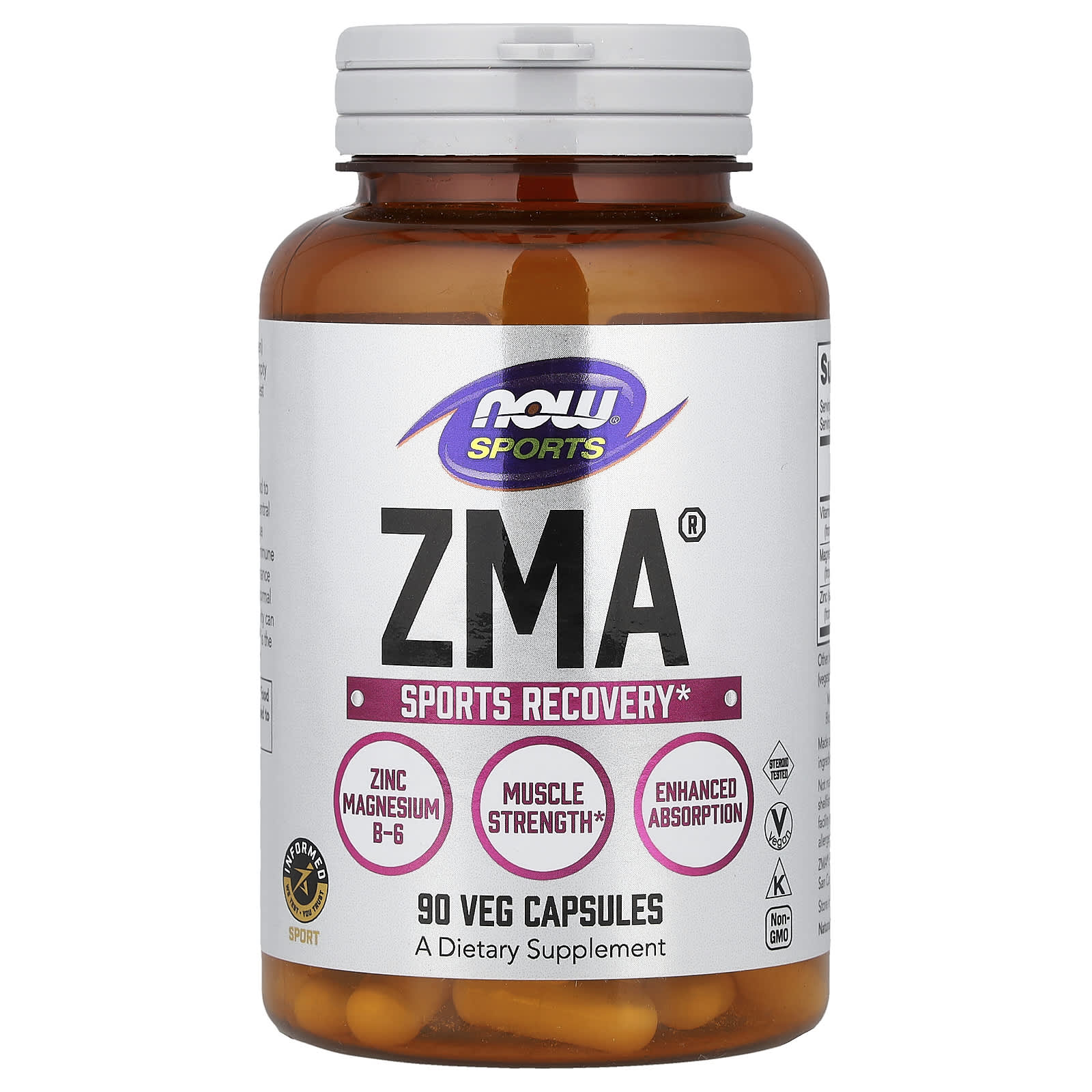 Sports, ZMA®, 90 de capsule vegetale