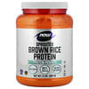 NOW Foods, Sports, Sprouted Brown Rice Protein Powder, Unflavored, 2 lbs (907 g)