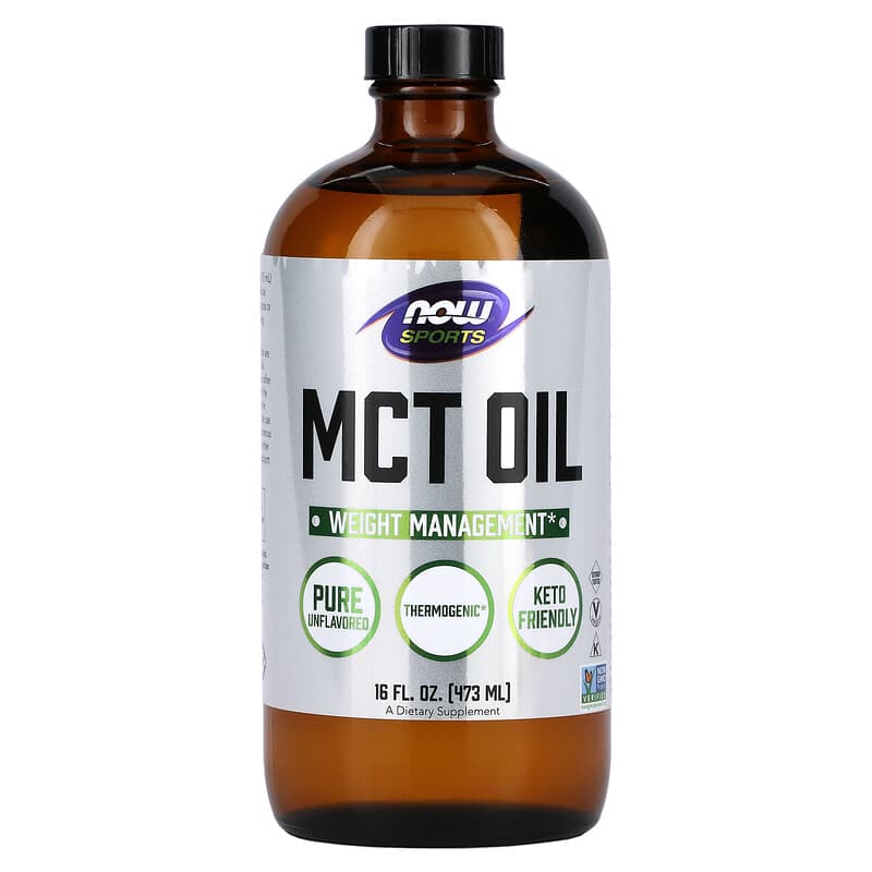 NOW Sports MCT Oil 100% Pure - Shop Diet & Fitness at H-E-B