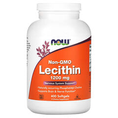 NOW Foods, Non-GMO Lecithin, 1,200 mg, 400 Softgels