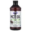 NOW Foods, 스포츠, MCT 오일, 초콜릿 모카, 473ml(16fl oz)