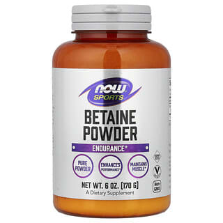 NOW Foods, Sports, Betaine Powder, 6 oz (170 g)