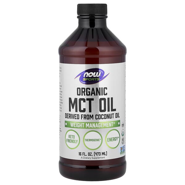 Sports, Organic MCT Oil, 16 fl oz (473 ml)