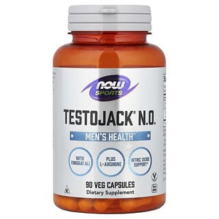 NOW Foods, Sukan, Testojack® NO, 90 Kapsul Veg