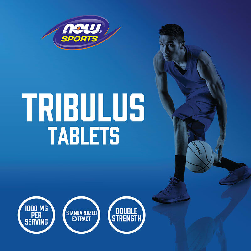 NOW Foods, Sports, Tribulus, 1000 mg, 180 comprimidos