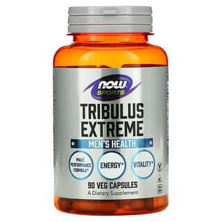 NOW Foods, 运动，Tribulus Extreme，男性健康，90 粒全素胶囊