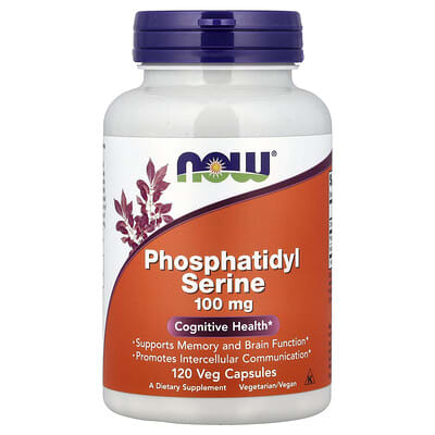 NOW Foods, Phosphatidylserine, 120 Vegetarian Capsules