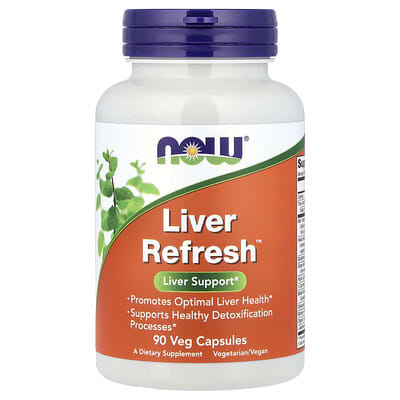 NOW Foods, Liver Refresh™, 90 Vegetarian Capsules
