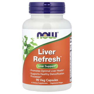 NOW Foods, Liver Refresh™, 90 Veg Capsules