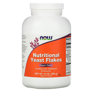 NOW Foods, Nutritional Yeast Flakes, 10 oz (284 g)