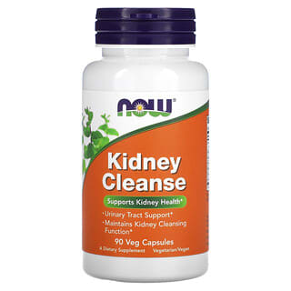 NOW Foods, Kidney Cleanse, 90 растительных капсул