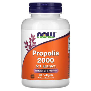 NOW Foods, Propolis 2000, 90 Weichkapseln