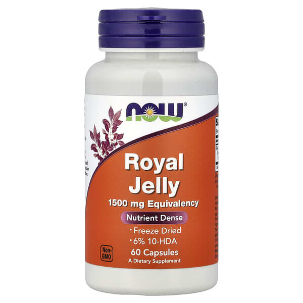 Royal Jelly, 60 Capsules (500 mg per Capsule)
