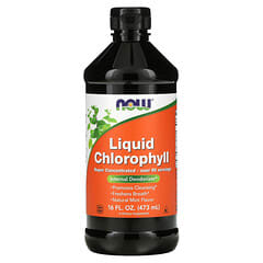 NOW Foods, Liquid Chlorophyll, flüssiges Chlorophyll, natürliche Minze, 473 ml (16 fl. oz.)
