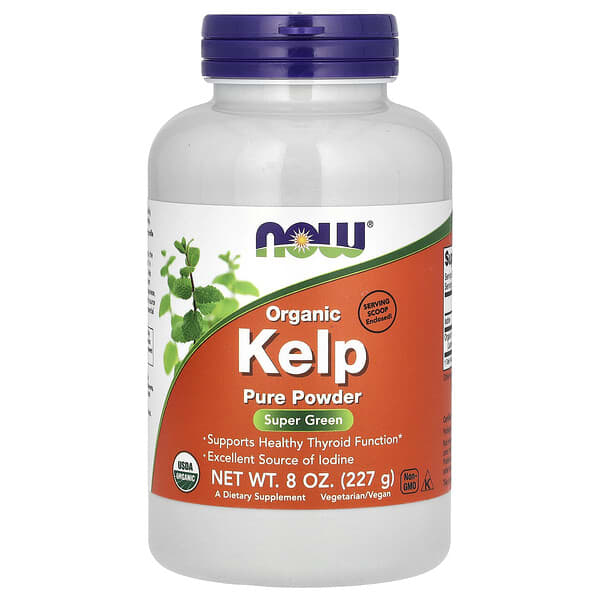 NOW Foods, Organic Kelp Pure Powder, 8 oz (227 g)