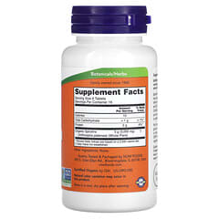 NOW Foods, Certified Organic Spirulina, 500 mg, 100 Tablets