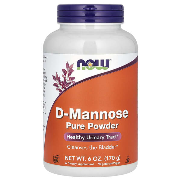 NOW Foods, D-Mannose Pure Powder, 6 oz (170 g)