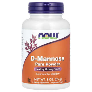 NOW Foods, D-Mannose Pure Powder, 3 oz (85 g)