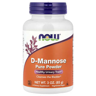 NOW Foods, D-Mannose Pure Powder, 3 oz (85 g)