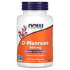 D-Mannose, 500 mg, 120 Veg Capsules