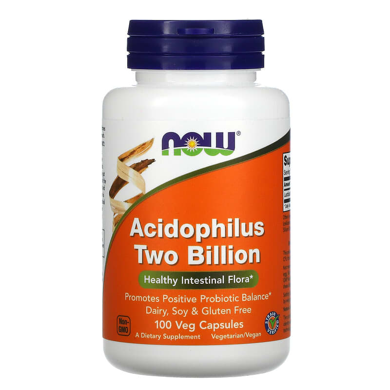 ナウフーズ アシドフィルス 20億 250粒 ベジカプセル NOW Foods Acidophilus Two Billion 250Veg  Capsules