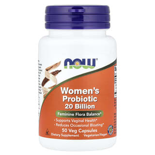 NOW Foods, Woman's Probiotic, 20 Billion, 50 Veg Capsules