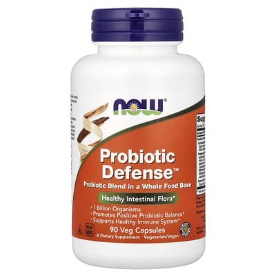 NOW Foods, Probiotic Defence, 90 Veg Capsules