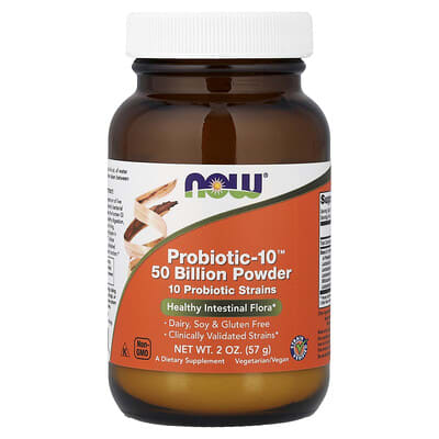 NOWFoods,Probiotikas-10pulveris,57g