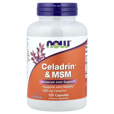 NOW Foods, Celadrin® & MSM, 120 Capsules