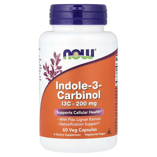 NOW Foods, Indole-3-Carbinol, 60 Veg Capsules