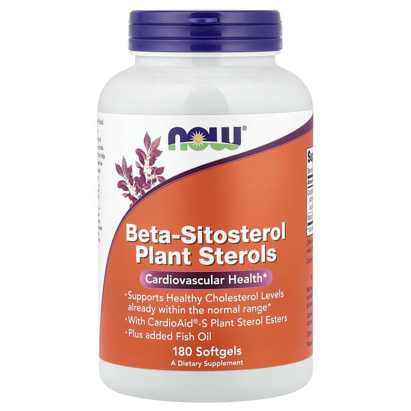 Beta-Sitosterol Plant Sterols, 180 Softgels