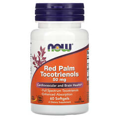 NOW Foods, Rote-Palm-Tocotrienole, 50 mg, 60 Weichkapseln (Nicht mehr verfügbarer Artikel) 